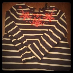 Stylish two piece toddler girl outfit by Nautical